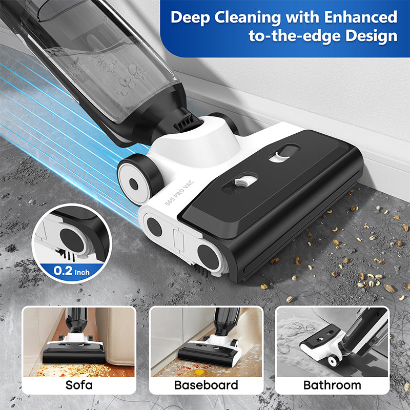 4-in-1 Steam & Self-Cleaning Wet/Dry Vacuum