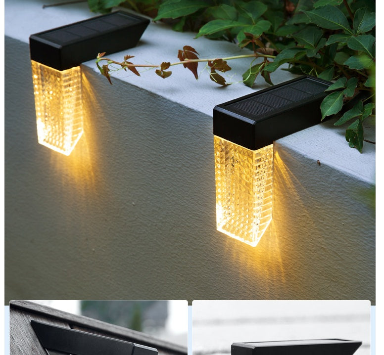 Solar LED Waterproof Outdoor Step & Deck Lights