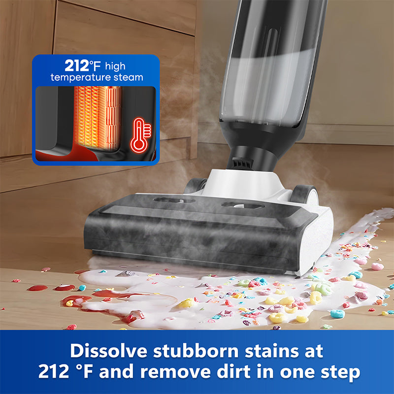 4-in-1 Steam & Self-Cleaning Wet/Dry Vacuum