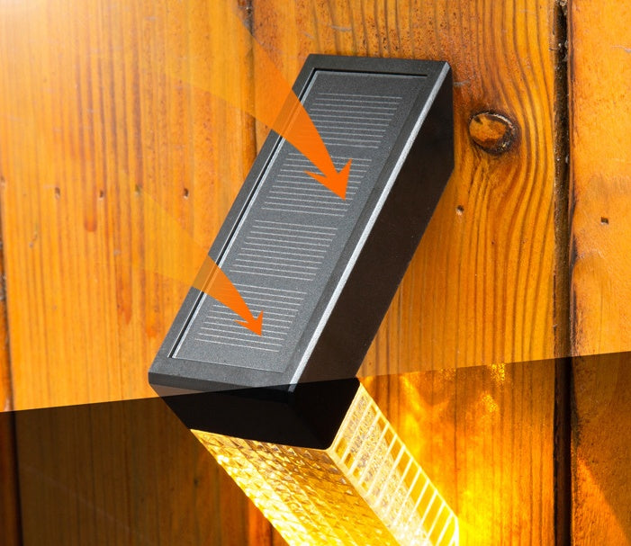 Solar LED Waterproof Outdoor Step & Deck Lights
