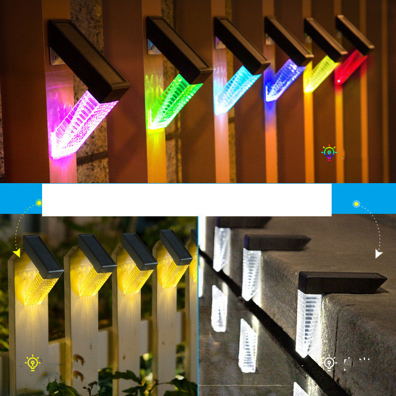 Solar LED Waterproof Outdoor Step & Deck Lights