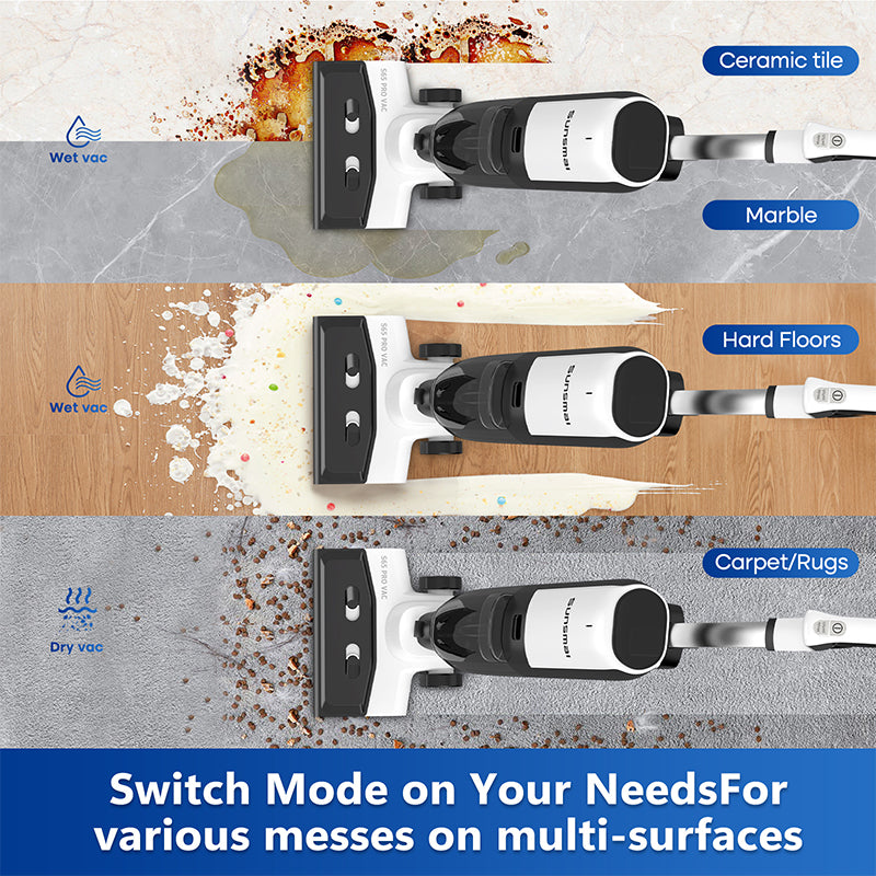 4-in-1 Steam & Self-Cleaning Wet/Dry Vacuum