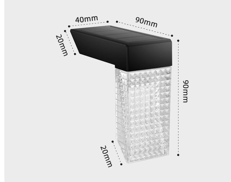 Solar LED Waterproof Outdoor Step & Deck Lights